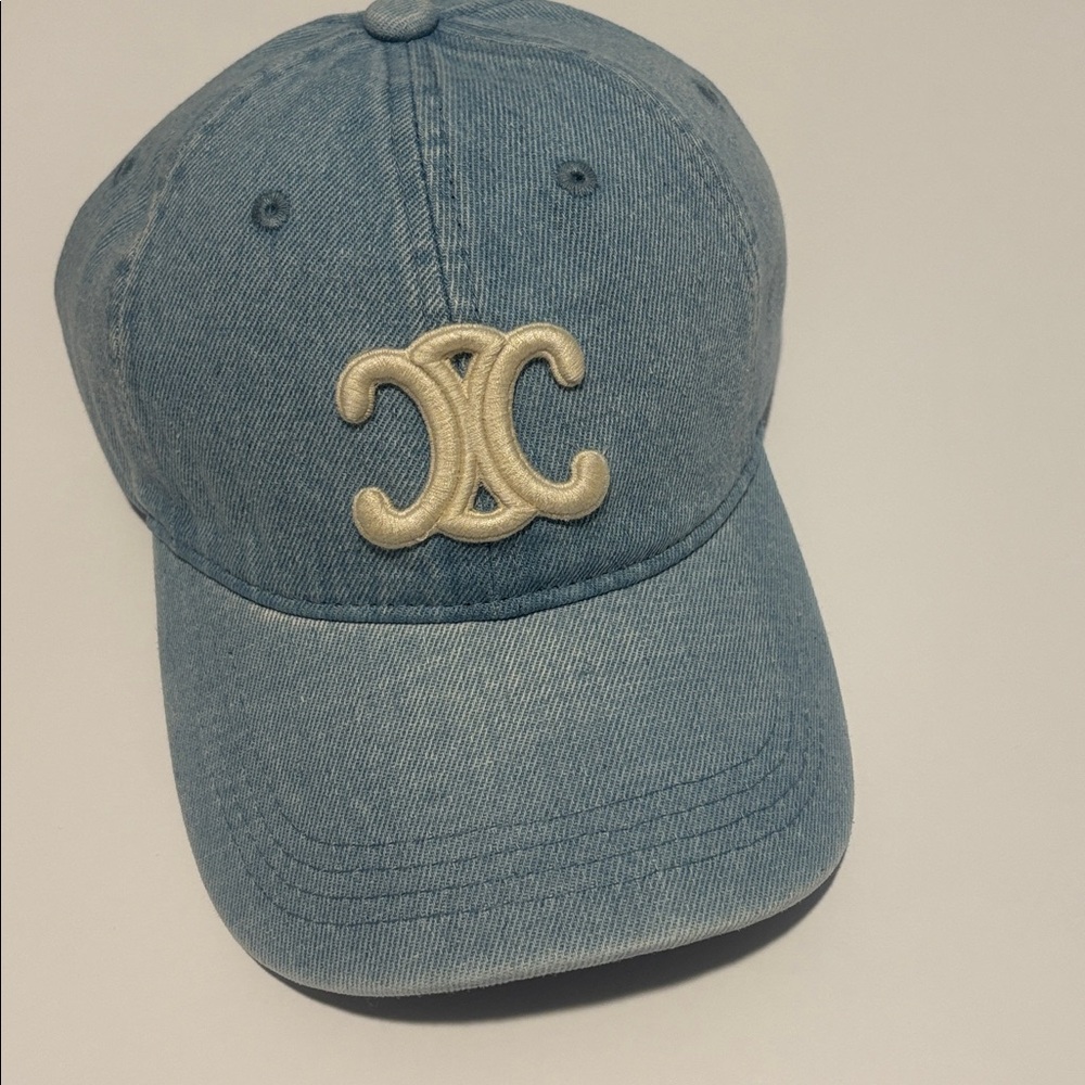Stylish Denim Caps with Embroidered Logo